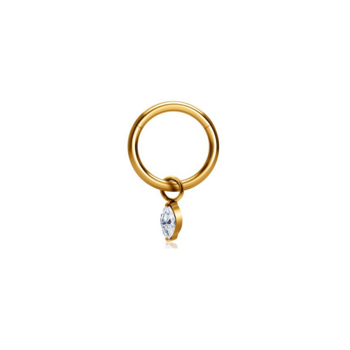 Marquise Dangle PVD